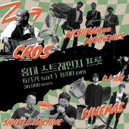 Pacific Show (리치맨과그루브나이스, 크로스) 홍대 스트레인지 프룻 공연 후기