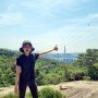 서울시내 3시간 등산코스로 좋은 아차산-용마산