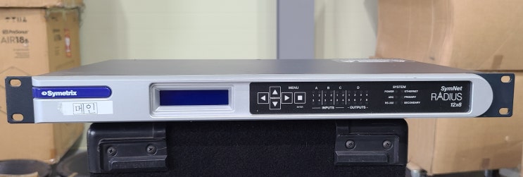(품절)(SymNet)RADIUS 12×8 8채널 오디오 프로세서 : 네이버 블로그