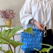 [주킴][품절] 빈티지 프라다 고프레 토트백 Vintage Prada Gaufré Tote Bag