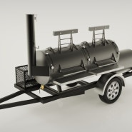 램스턴의 새로운 이동형 바베큐 트래일러 스모커 트레일러 제작 착수!