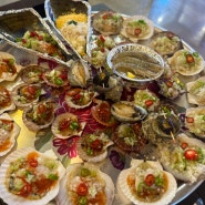 [대구 월성동 맛집] 대구 조개구이 맛집 ‘레인보우조개’- 싱싱한 해산물! 반려동물 동반 조개구이집. 내 맘에 쏙ෆ⃛