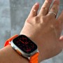 애플워치 울트라 오렌지 알파인 루프 / Apple Watch Ultra Orange Alpine Loop