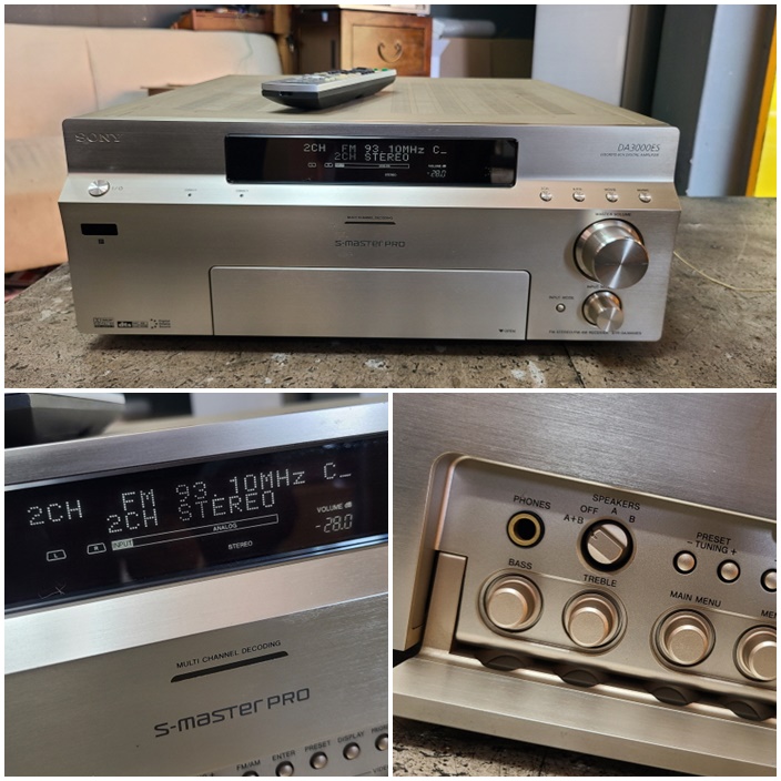 SONY STR-DA3000ES 완료 : 네이버 블로그