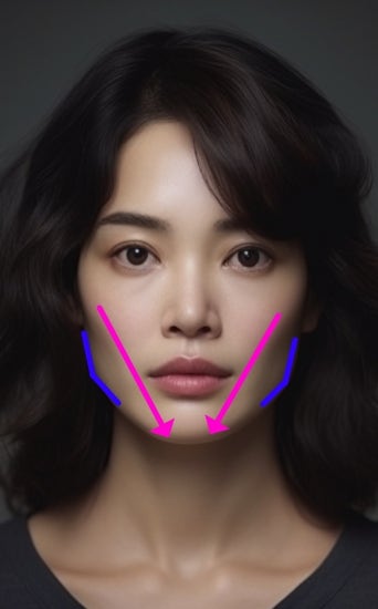 사각턱 여자 연예인 얼굴 비율 특징 : 네이버 블로그