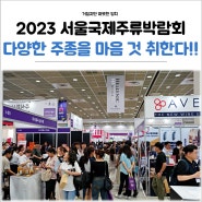 서울국제주류박람회 와인박람회 2023 하이볼이 요즘 대세