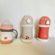 [내돈내산] 푸고 아기 스텐 2way 시피컵, 빨대컵, 유아텀블러