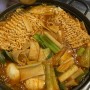 구로 신도림역 떡볶이 김밥 튀김 매운맛 조절 도라무통 즉석떡볶이