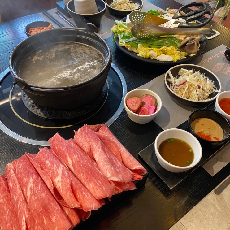 구래동맛집 옥소반 구래점 샤브샤브맛집