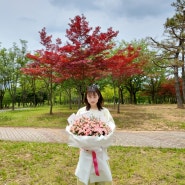 안산 고잔동 꽃집 꽃블리, 기념일에 대형꽃다발 처음 받아봄