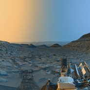 화성의 오전과 오후가 한눈에! 큐리오시티가 전해온 '마커 밴드 계곡의 엽서'