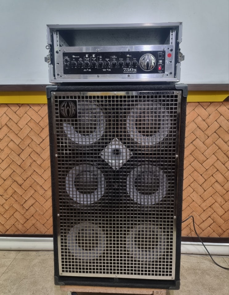 베이스앰프중고 SWR 750X 캐비넷 세트 : 네이버 블로그