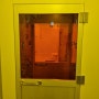 클린룸 노광실 UV차단 필름시공