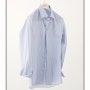 [여의도·종로 남성 편집샵 - 클래식마켓] 23SS 기성 셔츠 - 이탈리아 깐끌리니 블루 스트라이프 셔츠