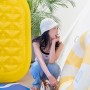 여성버킷햇 벙거지 모자브랜드 쉽게 완성하는 니트 여름여행패션
