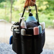 캠핑 세면가방, 메쉬소재 수납많고 짱짱한 로멘틱 크루 포켓 샤워가방 추천