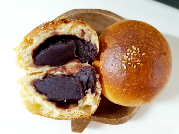 단팥빵 만들기 레시피 쉬운 손반죽 홈베이킹 : 네이버 블로그