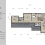 [단층 단독주택 설계] ㄱ자 형태의 60평대 목조주택 설계