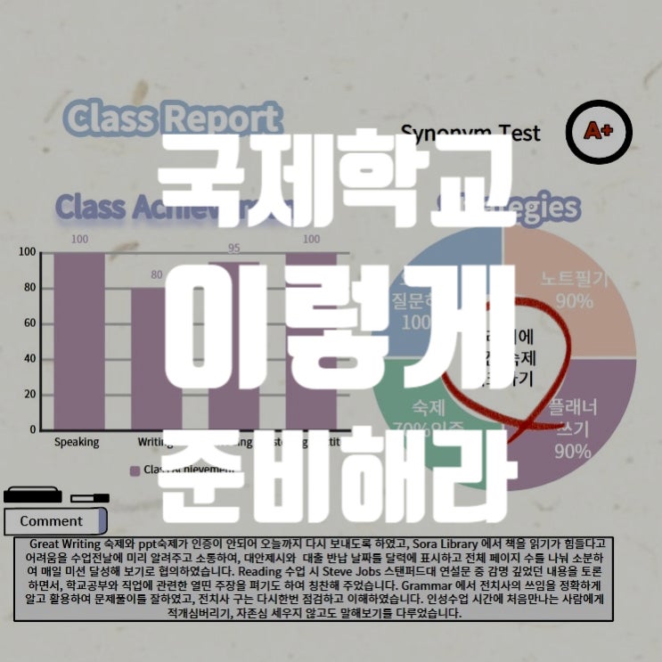 [에세이 피드백] 국제학교 준비 이렇게 하면 된다 -에세이편 : 네이버 블로그