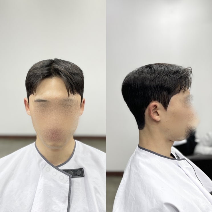 요즘 남자 머리 필러스컷 윗머리 다운펌으로 플랫컷 완성! : 네이버 블로그