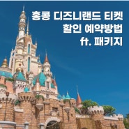 홍콩 디즈니랜드 티켓 입장권 예약방법 & 기념품 패키지