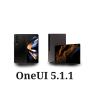 갤럭시 Z폴드4, 탭S8시리즈(5G버전) OneUI5.1.1 베타 시작