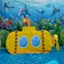 [미소쌤] 박스로 잠수함 만들기 여름행사 환경판 환경구성 도안 포함