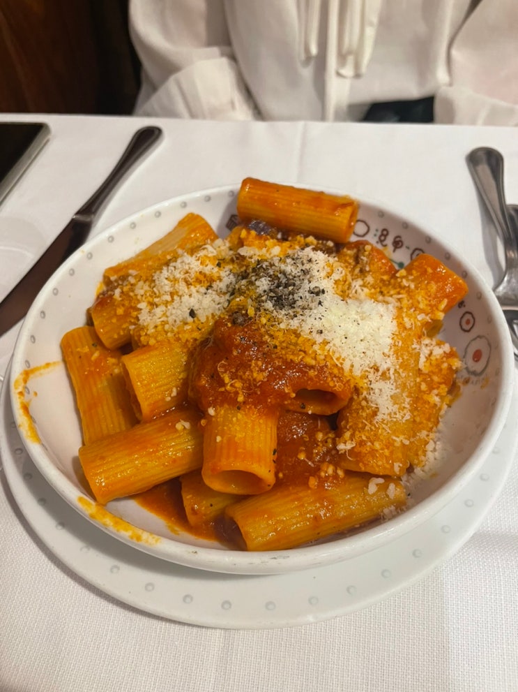 로마 미쉐린 빕구르망 파스타는 무슨 맛일까 armando al Pantheon