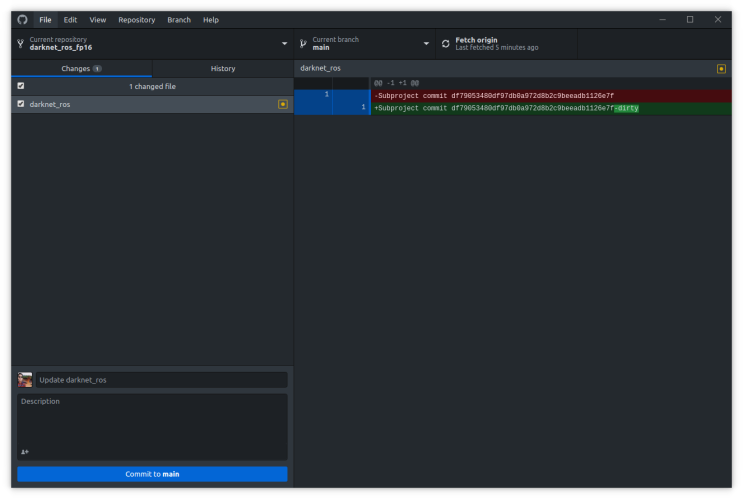submodule은 github desktop으로 diff가 보이지 않음 : 네이버 블로그