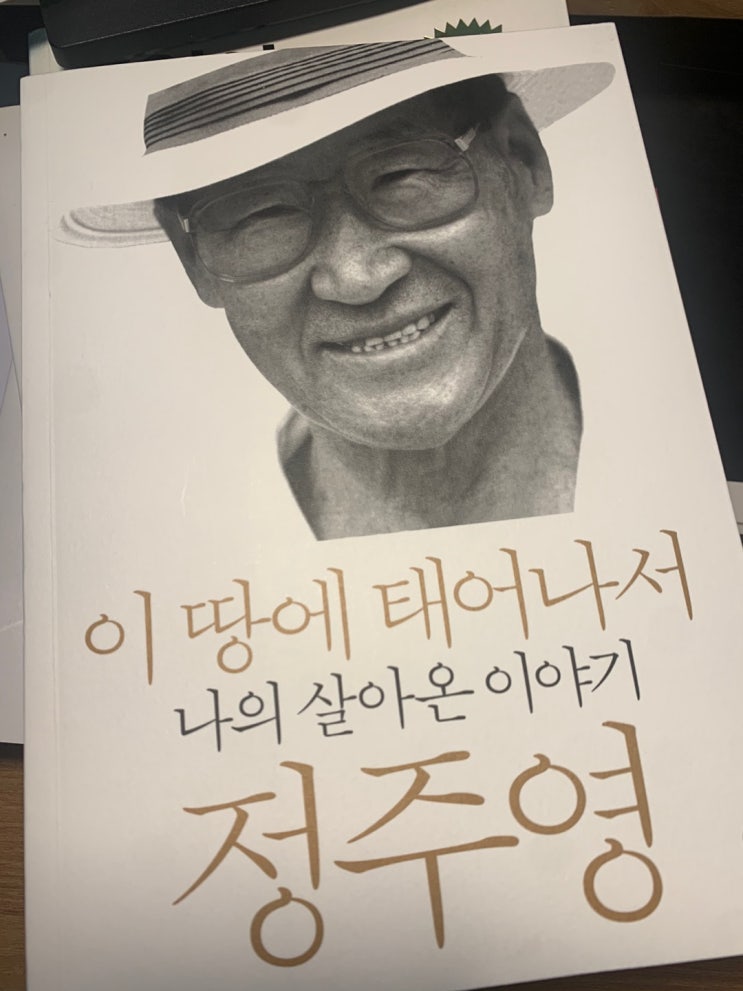 (독서 정리) 이 땅에 태어나서 정주영 : 네이버 블로그