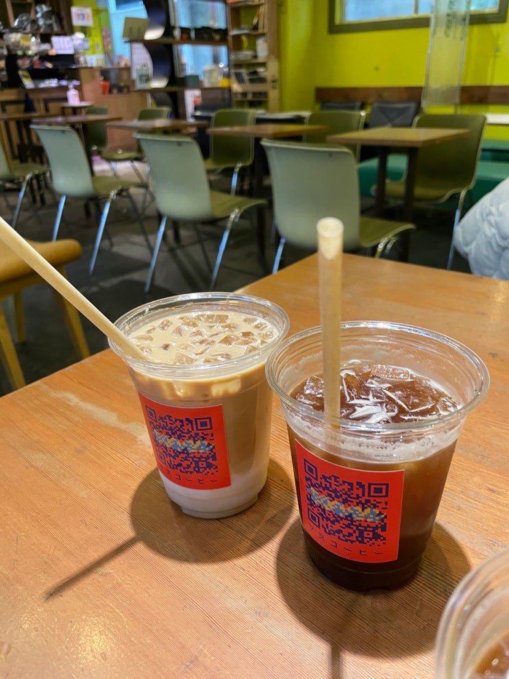 후쿠오카 텐진 카페 / 우연히 찾은 아아맛집 마누커피