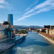 여유넘치고 아름다웠던 스페인 빌바오 구겐하임 미술관 주변 산책 / Bilbao Guggenheim Walk