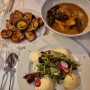 유럽 여행 파리 샹젤리제 맛집 프랑스 요리 Chez André 예약 없이 워크인, 영어 메뉴