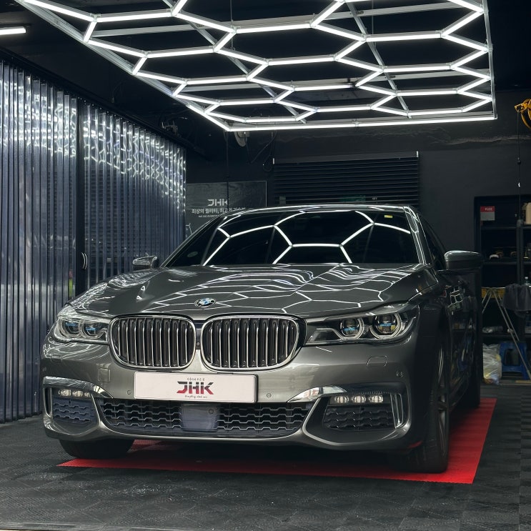 BMW7시리즈 크롬죽이기 캘리퍼 도색 휠 도색 높은 퀄리티를 자랑 : 네이버 블로그