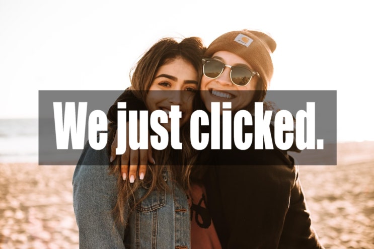 생활영어 We just clicked, He is the real deal 두 가지 영어 표현 배워보기 : 네이버 블로그