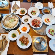 원주맛집,한정식과 갈비맛집,보리굴비+양념게장+소불고기까지!!맛집추천 "갈비애정찬"