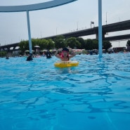 비오는날~ 한강수영장!!