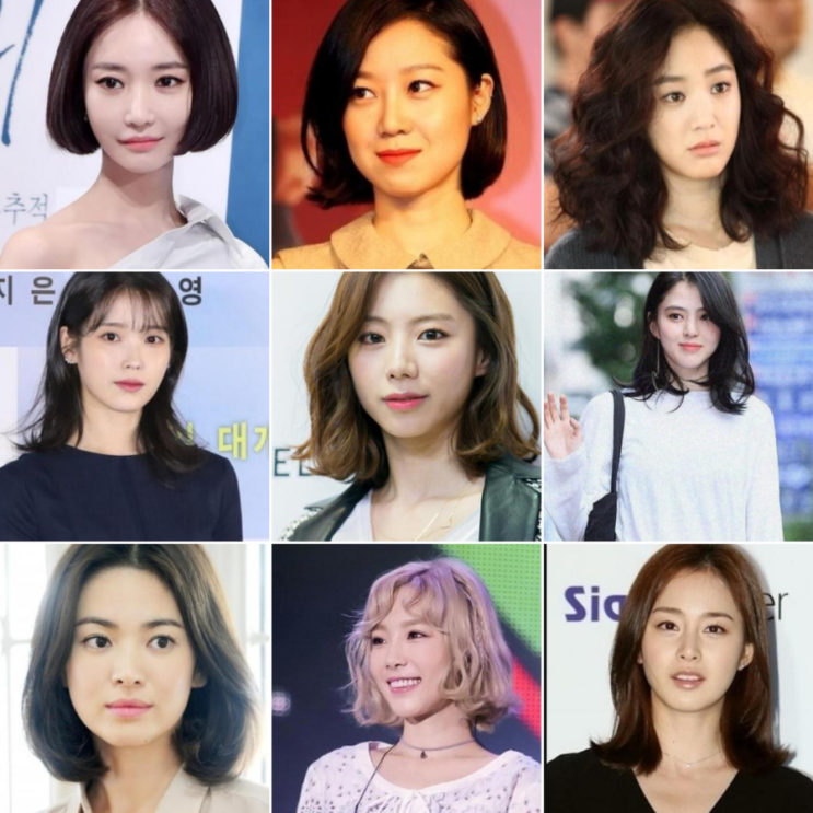 여자 단발펌종류 (C컬펌, S컬펌, 히피펌, 윈드펌, 빌드펌)숏, 중간 길이별로 예쁜스타일 : 네이버 블로그