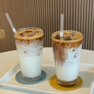 전주 고속터미널 카페, 금암동 포코아포코에서 라떼 한잔
