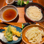 일본 교토 오멘 우동 맛집 쫄깃 냉우동&덴푸라 뇸냠