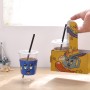온스 빤짝이 커피컵 캐리어! 통통 튀는 키치한 디자인 커피 캐리어
