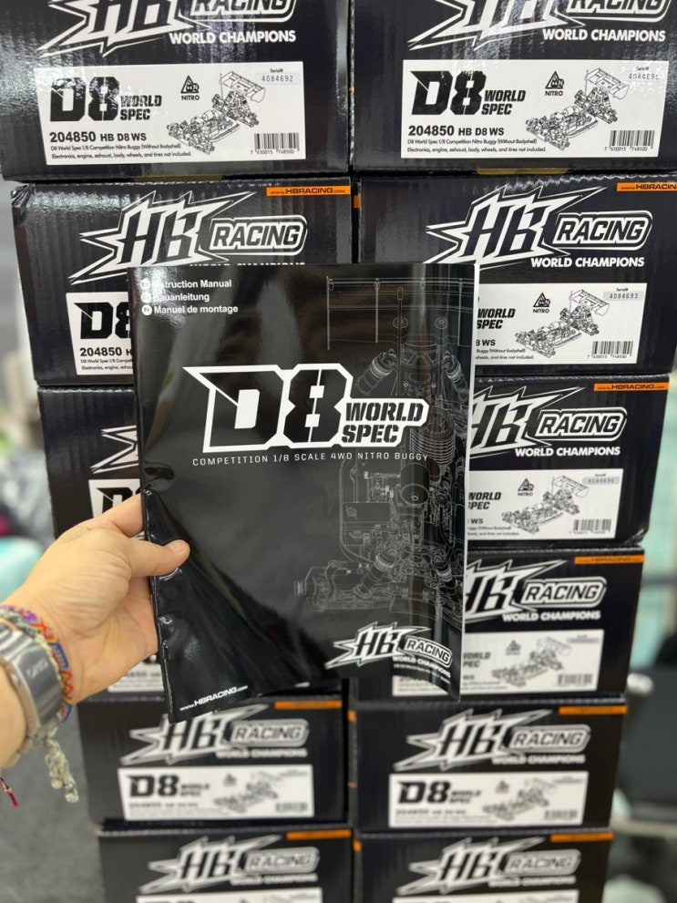 드디어 한국 입고 HB Racing 1/8 신형 엔진버기 D8 Worldspec (D8 월드스펙) : 네이버 블로그