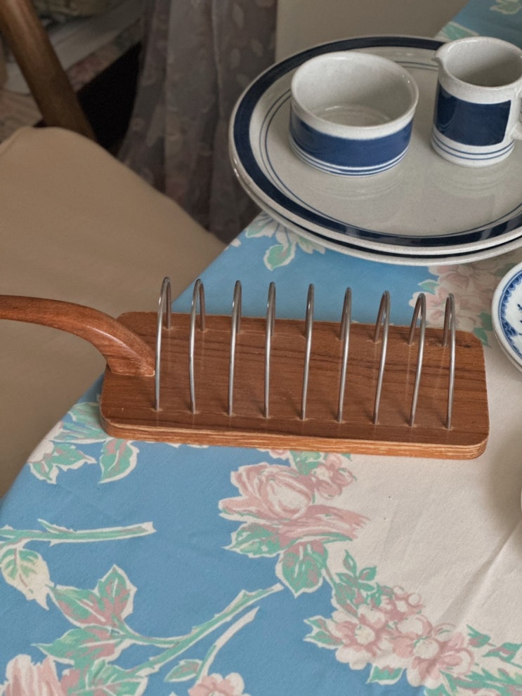 (🤎판매완료🤎) 칼홈베리 토스트랙 / Karl Holmberg teak wood toast rack : 네이버 블로그