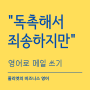 "독촉해서 죄송합니다만" - 비즈니스 영어로 Can you reply quickly 아니에요