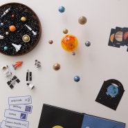 우주 / 태양계 행성에 관심 많은 아이를 위한 교구와 책
