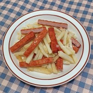 감자 요리 / 감자채볶음 감자반찬 감자볶음 '감자채햄볶음'