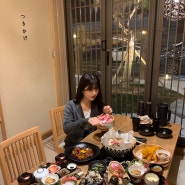 [부산 기장] 일본 료칸 호텔, 호시카게에서 먹는 일본식 오마카세 츠키카케 한상 리뷰