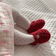 메리제인 아기 덧신 - 태교 뜨개질 코바늘 키트