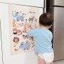 [라이카미]아기벽보 유아 방수 포스터 친환경 방수포스터 내돈내산
