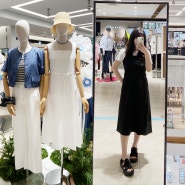로엠 여름 신상 원피스 신세계백화점 의정부점 팝업 행사
